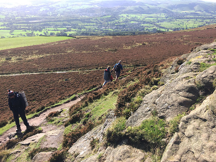 We enjoy weekly hikes as a group activity four times a week